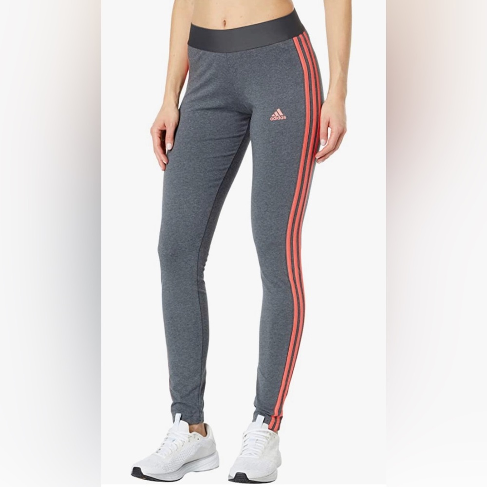 adidas Women's LOUNGEWEAR Essentials 3-Stripes Leggings